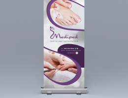 Mediped Roll Up Banner