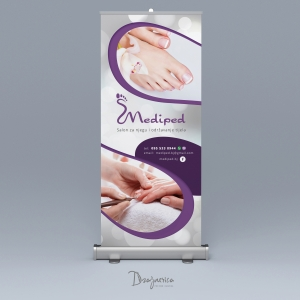Mediped Roll Up Banner